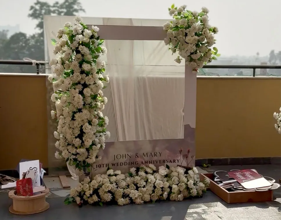 Wedding Venue Setup